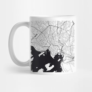 Oslo Map City Map Poster Black and White, USA Gift Printable, Modern Map Decor for Office Home Living Room, Map Art, Map Gifts Mug